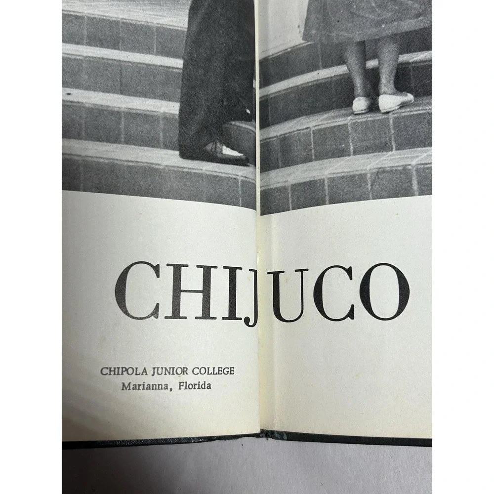 Vintage 1958 Chipola Junior College Marianna Florida CHIJUCO Yearbook Collect
